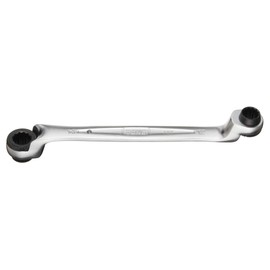 TONE RM75A-1214 Double-ended Ratchet Glasses Wrench (Deep Hole Type) Double Sided Width 0.5 x 0.6 inches (12 x 14 mm)