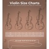 Vangoa Violin 4/4 Full Size Fiddle Set, Acoustic Violins Bundle