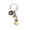 Emilystyle Dog Key Chain with Bell Bone Charm Bone Key