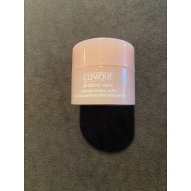 Clinique All About Eyes Face And Eye Cream Moisturizer travel mini 0.17 oz. New