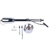 Woosphy 28" Chrome Tilt Street Rod Floor Shift Steering Column