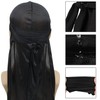 1 Pcs Silky Durag – Silk Du Rags for Men,