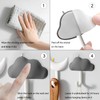 AGLOO Moon Cloud Wall Hooks Key Holder– Adhesive Wall Hooks