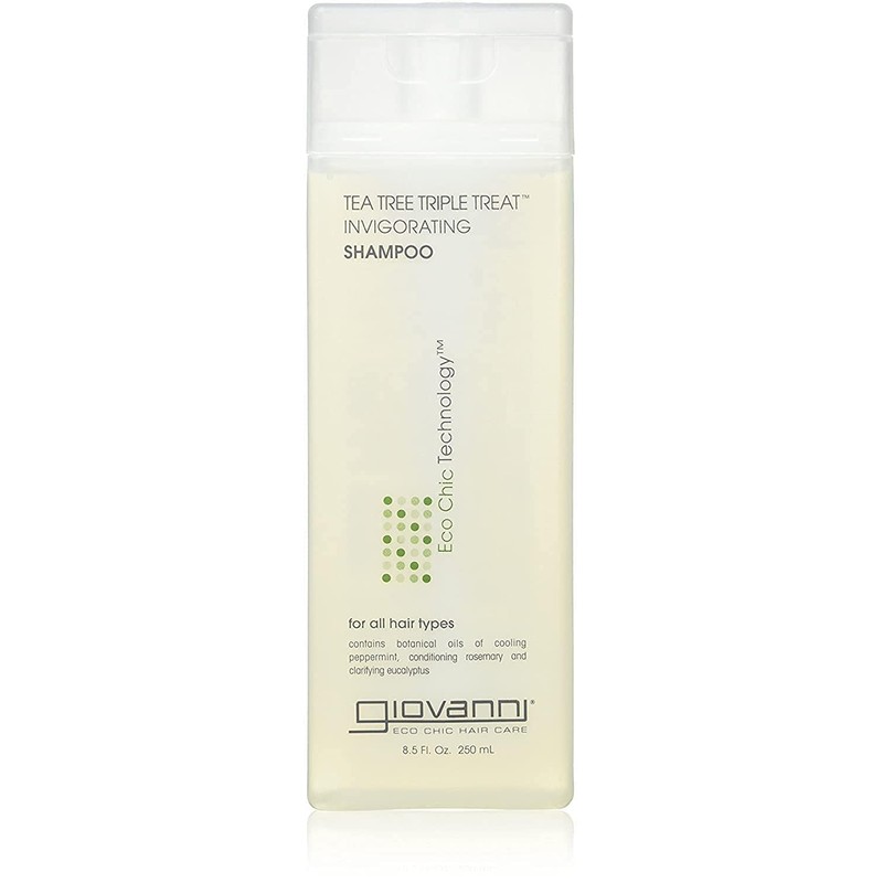 GIOVANNI Tea Tree Triple Treat Invigorating Shampoo - Cooling Peppermint,