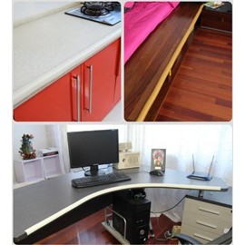 AKORD® 2 METRE SAFETY EDGE PROTECTION FOR CHILD/BABY/KID/TODDLER - COVER FURNITURE CORNERS/EDGES - BABY PROOFING (Dark Brown)