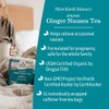 Earth Mama Organic Ginger Nausea™ Tea | Comforts Occasional Nausea