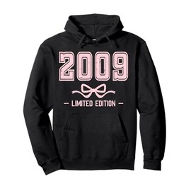 Limited 2009 Edition Sweet 16th Birthday Teen Girl Pink Pullover Hoodie