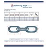 Tecklenborg Stainless Steel Long Link Chain Similar to DIN763 5