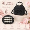 LEDAOU Lunch Box for Women, Insulated Lunch Bag Women with