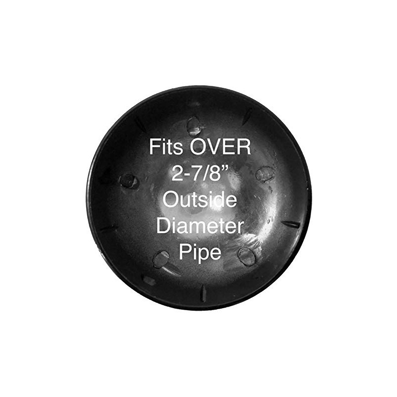 2-7/8" Chain Link Fence Post Cap - Use for 2-7/8"