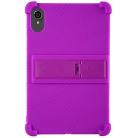 zukof Case for Urao C107 10.1 inch Tablet/Jeazans OC101 / HiGrace C107 / ZOFYWNAS C107 / C107 Android Tablet 10.1 inch - Silicone Case with Kickstand (Purple)