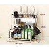 bossco.fc Organizador Especias Condimentos 2 Niveles Acero Inoxidable