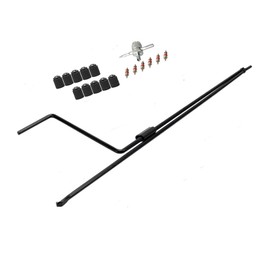 Dr.Roc Spare Tire Lift Handle Compatible with Ford E-150/E-250/E-350 1981-2019,2002-2019 E-450 Super Duty;1996-1999 Econoline Super Duty Spare Lift Handle