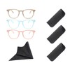 MODFANS - Gafas de lectura para hombre y mujer, con
