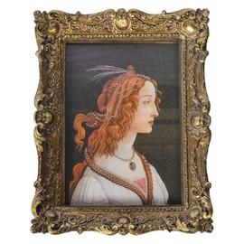 BENERAY Vintage Picture Frame 5x7 Inch, Luxury Antique Photo Frames with Glass Front, for Horizontally or Vertically Tabletop Wall Hanging, Photo Displays, Gift Ideas, Antique Gold