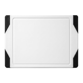 Plastic Cutting Boards for Kitchen, Cutting Board Dishwasher Safe Chopping Boards - Dishwasher, White/Black