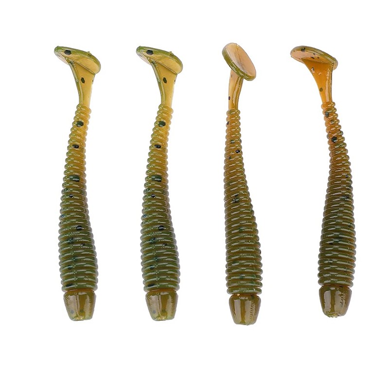 50 Pcs 5cm Fishing Lures, Fishing Baits Soft Plastic Fishing
