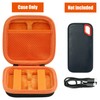 Aenllosi Hard Travel Case Replacement for SanDisk 250/500GB/1TB Extreme Portable