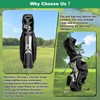 Golf Travel Bag Support Pole 28-41.7 Inch Adjustable Length Golf
