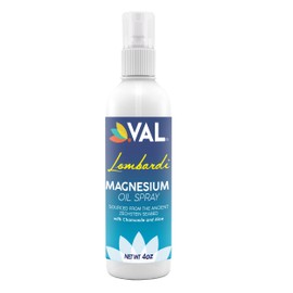 VAL Magnesium Oil Spray 4 oz – Pure Zechstein with Chamomile & Aloe – Sleep Aid, Muscle Relief, Itchy Skin Soother – Fast Absorbing, Non-Greasy – USA Made