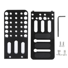 All Metal Universal Camera L shape Quick Release Plate Tripod Hydraulic Pressure Ballhead Vertical Shooting Plate