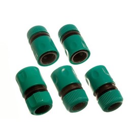 ONESTOPDIY.COM QUICK FIX SNAP FIT GARDEN HOSE QUICK CONNECTORS (pack of 5)