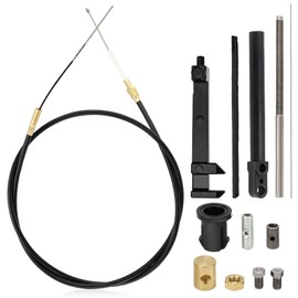 865436A02 Lower Shift Cable Kit For Mercruiser Alpha Gen One & Two 1 2 R MR MC (1978 & newer) Replace# 19543A10 19543A8 (865436A02, 1PCS)