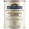 Ghirardelli 3.12 lb Sweet Ground White Chocolate Powder - 3.12