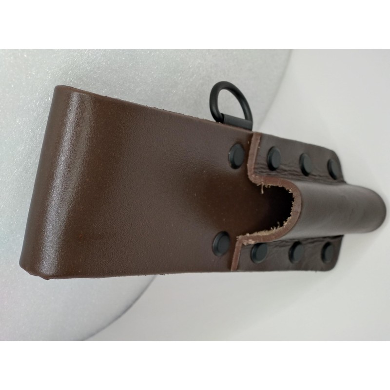 Brown Leather Single Spanner Frog/Pocket/Pouch BBI for Scaffolding Tool Belt