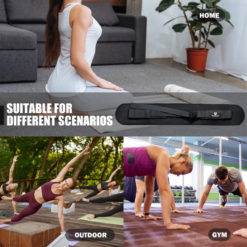 WOOTMIN Hip thrust belt PRO, Thickened non-slip,fully upgraded Hip thrust