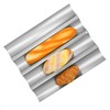 Perforated Baguette Pans Stainless Steel Baking Tray for French Baguette