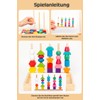 KidMigo 3-in-1 Threading Game from 2 Years, Motor Skills Toy