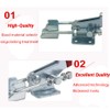4Pcs Toggle Clamp, Adjustable Toggle Catch Latches 163kg/360lbs Holding Capacity