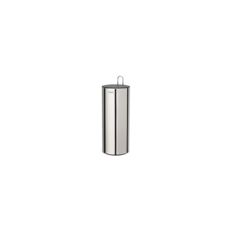 Joseph Joseph EasyStore Luxe Stainless Steel Concealed Toilet Paper Holder