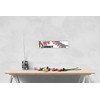 Ontrada Holzschild 12x18cm Osttimors Retro Flag East Timor Holz Schild
