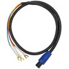 REL/MJ Acoustics 3 Wire Sub Speaker Cable Neutrik Speakon to