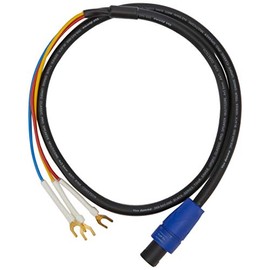 REL/MJ Acoustics 3 Wire Sub Speaker Cable Neutrik Speakon to Spade end Subwoofer (1 m)