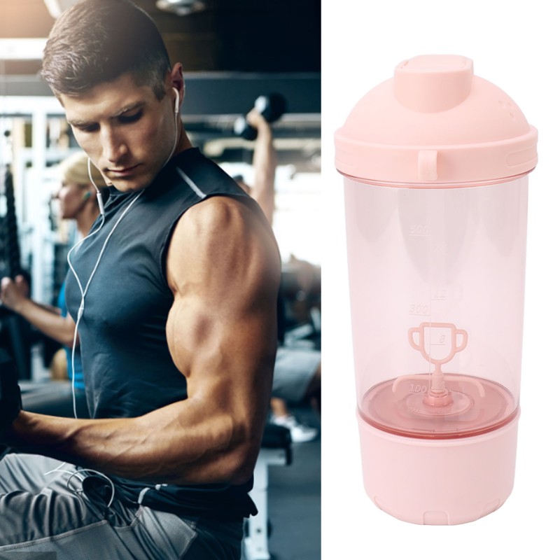 Electric Protein Shaker Bottle Portable Rechargeable Mixer Cup for Protein