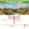 12pcs Dragonfly Clips for Bugs Repellent - 3D Dragonfly Clips