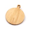 J.K. Adams Maple Wood Round Board, 10"