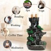 Gelory Waterfall Incense Burner Mountain Design, Home Incense Cone Holder,