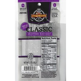 Premium Teriyaki Flavored Hunter's Sausage - 3 Pack, 3.0oz Pkgs | Savory Delights for Outdoor Enthusiasts