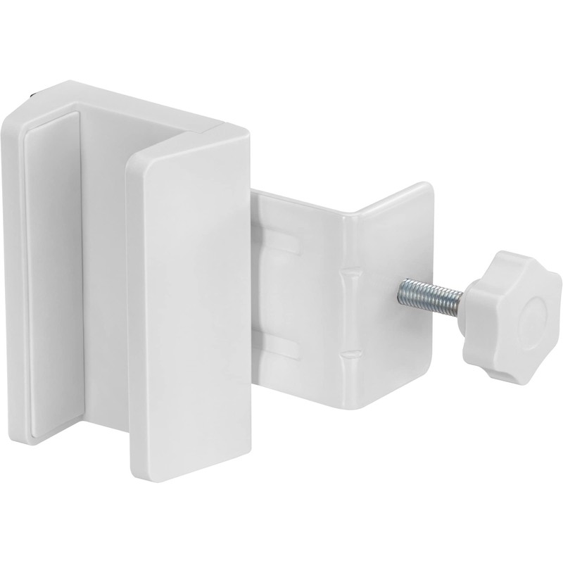InLine® Table Leg Clamp for Power Strip Screw Terminal White