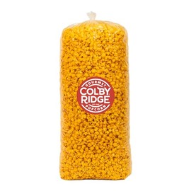 Colby Ridge Cheddar Cheese Gourmet Craft Popped Gluten Free Popcorn Bulk Sized Large Gift Bash Bags (Bulk 18 Gal. 288 Cups.)