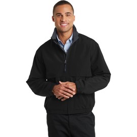Port Authority Legacy Jacket. J764 Black/Steel Grey 2XL
