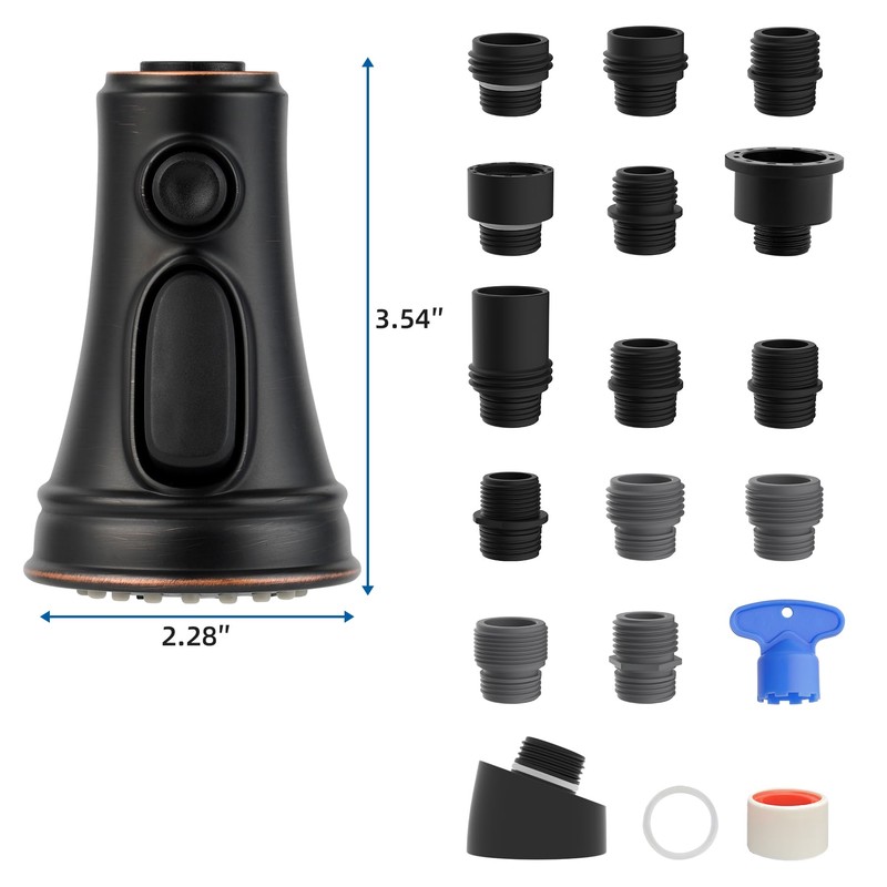 Hibbent Kitchen Faucet Head Replacement, NSF/ANSI/CAN 61 & CUPC Certified,