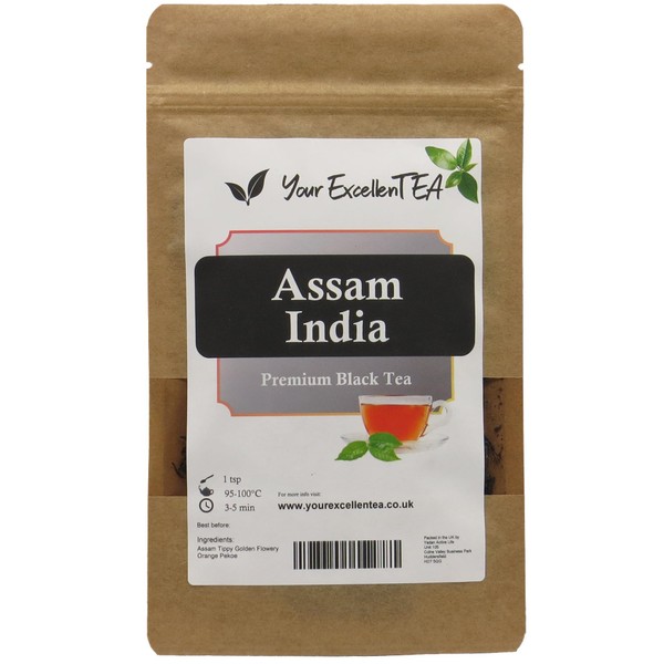 Your ExcellenTEA - Assam India Black Loose Leaf Tea Tippy
