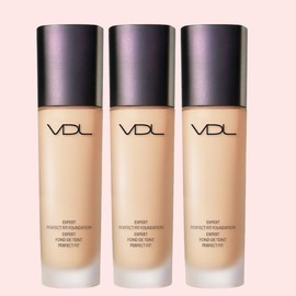 VDL Expert Perfect Fit Foundation 30ml, A03, 3 pcs. / 브이디엘 엑스퍼트 퍼펙트 핏 파운데이션 30ml, A03, 3개