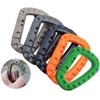 Wolike 5 Pcs Tactical Carabiner Clip D Shape High Strength