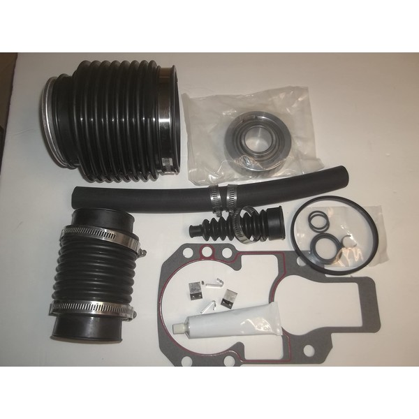 Transom Sterndrive Service kit with Adhesive Glue, Gimbal Bearing and